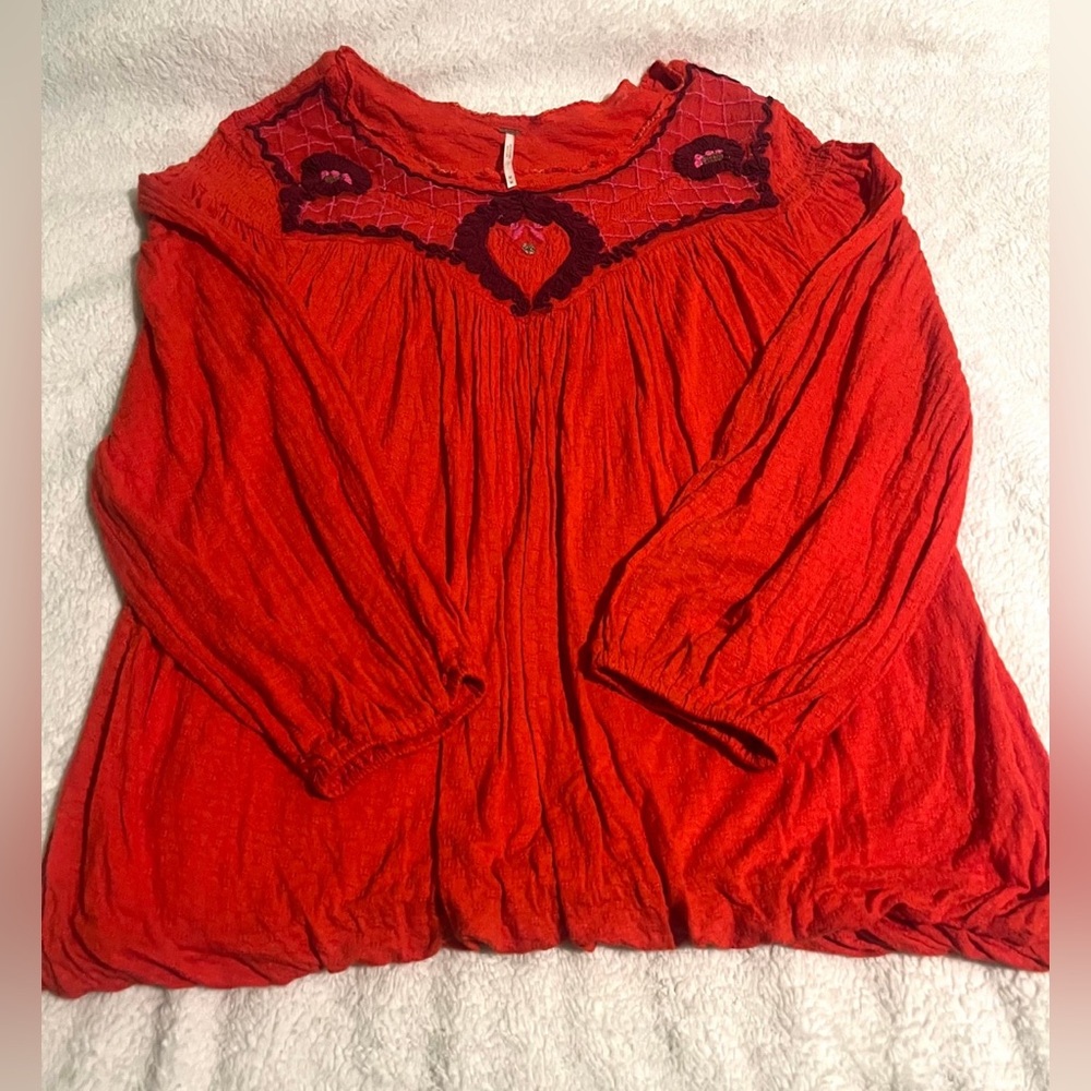 Free people boho shirt